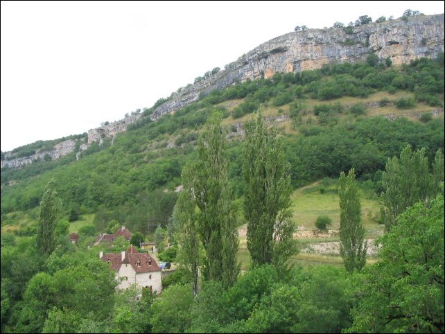 Falaise surplombant Autoire